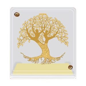 Dashboard Frame - Tree of Life (Acrylic) 24k Gold Plated