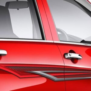 Door Handle Garnish (Chrome) - 1 Hole Key | Celerio