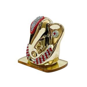 God Idol - Ganesha with Swarovski (Ceramic) | Golden