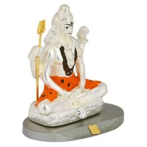 God Idol - Shiva (Silver Plated) | Orange