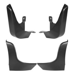 Mud Flap Set - Front & Rear (Black) | Alto K10