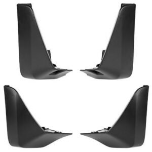 Mud Flap Set - Front & Rear (Black) | Baleno