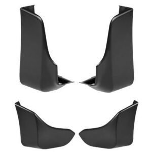Mud Flap Set - Front & Rear (Black) | Celerio